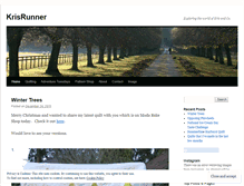 Tablet Screenshot of krisrunner.wordpress.com