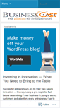 Mobile Screenshot of businesscast.wordpress.com