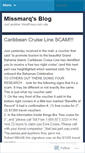 Mobile Screenshot of missmarq.wordpress.com