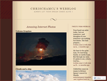 Tablet Screenshot of chrischamcl.wordpress.com