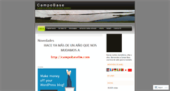 Desktop Screenshot of campobasefm.wordpress.com