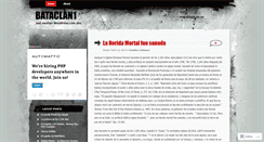 Desktop Screenshot of bataclan1.wordpress.com