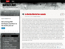 Tablet Screenshot of bataclan1.wordpress.com