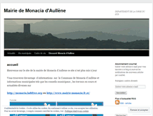 Tablet Screenshot of monacia.wordpress.com