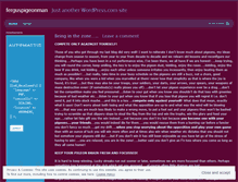 Tablet Screenshot of ferguspigeonman.wordpress.com