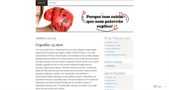 Desktop Screenshot of fernandafreitas.wordpress.com