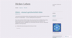Desktop Screenshot of abnehmenundleben.wordpress.com