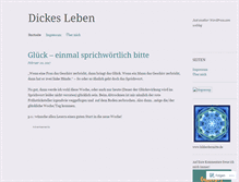 Tablet Screenshot of abnehmenundleben.wordpress.com