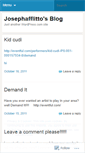 Mobile Screenshot of josephafflitto.wordpress.com