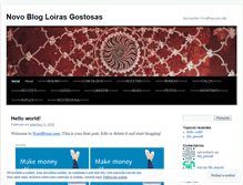 Tablet Screenshot of loirasgostosas.wordpress.com