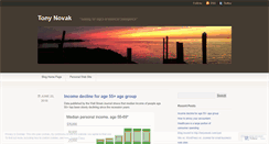 Desktop Screenshot of novaktony.wordpress.com