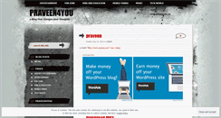 Desktop Screenshot of praveen4you.wordpress.com