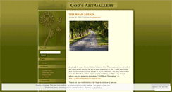 Desktop Screenshot of godsartgallery.wordpress.com