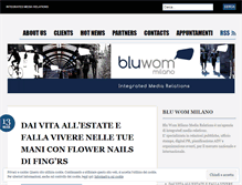Tablet Screenshot of bluwom.wordpress.com