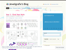 Tablet Screenshot of jewelgrafix.wordpress.com