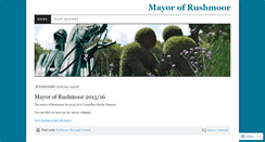 Desktop Screenshot of mayorofrushmoor.wordpress.com