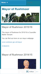 Mobile Screenshot of mayorofrushmoor.wordpress.com