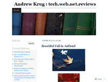 Tablet Screenshot of andrewkrug.wordpress.com