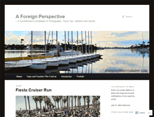 Tablet Screenshot of aforeignperspective.wordpress.com