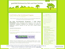 Tablet Screenshot of goaupairrichmond.wordpress.com