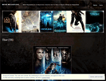 Tablet Screenshot of moviemegaupload.wordpress.com