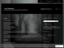 Tablet Screenshot of lelichavarria.wordpress.com
