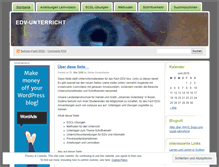 Tablet Screenshot of edvundinformatik.wordpress.com