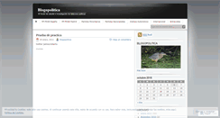 Desktop Screenshot of blogopolitica.wordpress.com