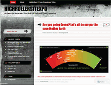 Tablet Screenshot of highrollersitexpo.wordpress.com