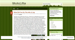 Desktop Screenshot of djhcakes.wordpress.com