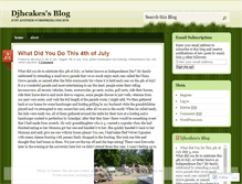 Tablet Screenshot of djhcakes.wordpress.com