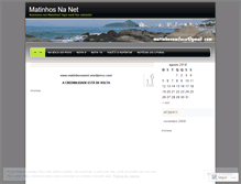Tablet Screenshot of matinhosonline.wordpress.com