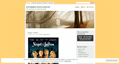 Desktop Screenshot of einarrslanguagelog.wordpress.com