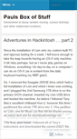 Mobile Screenshot of myboxofstuff.wordpress.com