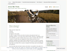 Tablet Screenshot of justmytype81.wordpress.com