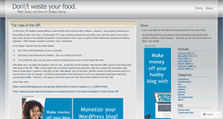 Desktop Screenshot of cleanplate.wordpress.com