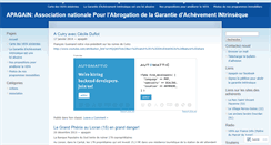 Desktop Screenshot of apagain.wordpress.com