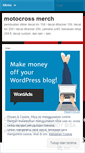 Mobile Screenshot of motocrossmerc.wordpress.com