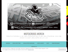 Tablet Screenshot of motocrossmerc.wordpress.com