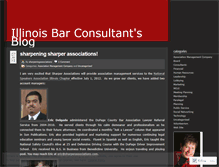 Tablet Screenshot of illinoisbarconsultant.wordpress.com