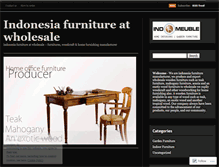 Tablet Screenshot of indomeuble.wordpress.com