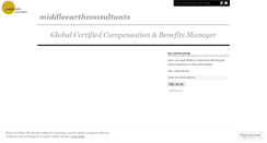 Desktop Screenshot of middleearthconsultants.wordpress.com