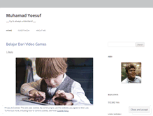 Tablet Screenshot of myoesuf.wordpress.com