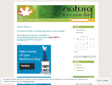 Tablet Screenshot of naturabaires.wordpress.com