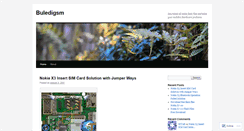 Desktop Screenshot of buledigsm.wordpress.com