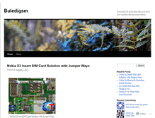Tablet Screenshot of buledigsm.wordpress.com