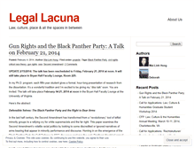 Tablet Screenshot of legallacuna.wordpress.com