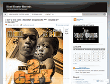 Tablet Screenshot of hhrecords.wordpress.com