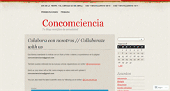 Desktop Screenshot of concomciencia.wordpress.com