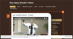 Desktop Screenshot of nicubutoi.wordpress.com